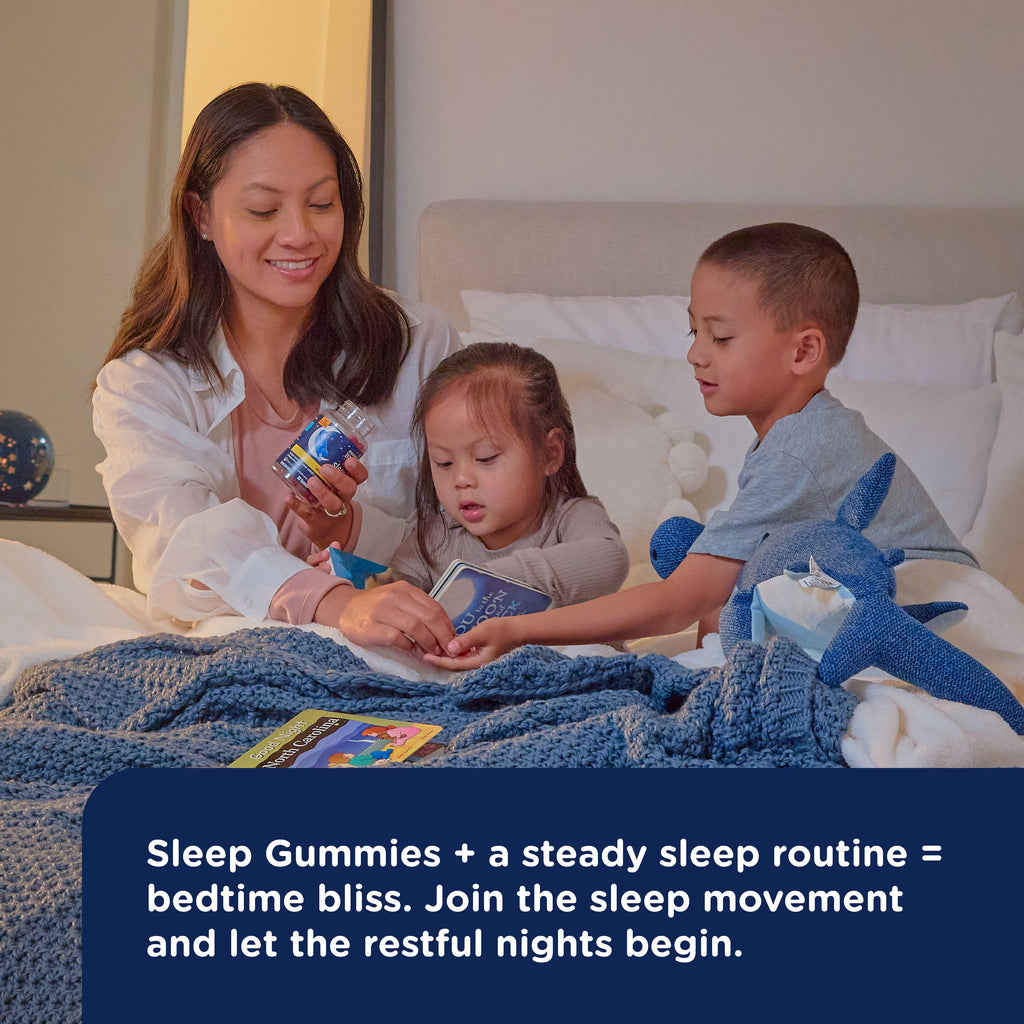 (2 Pack)  Kids Sleep Gummies, Dietary Supplement, Strawberry, 66 Count
