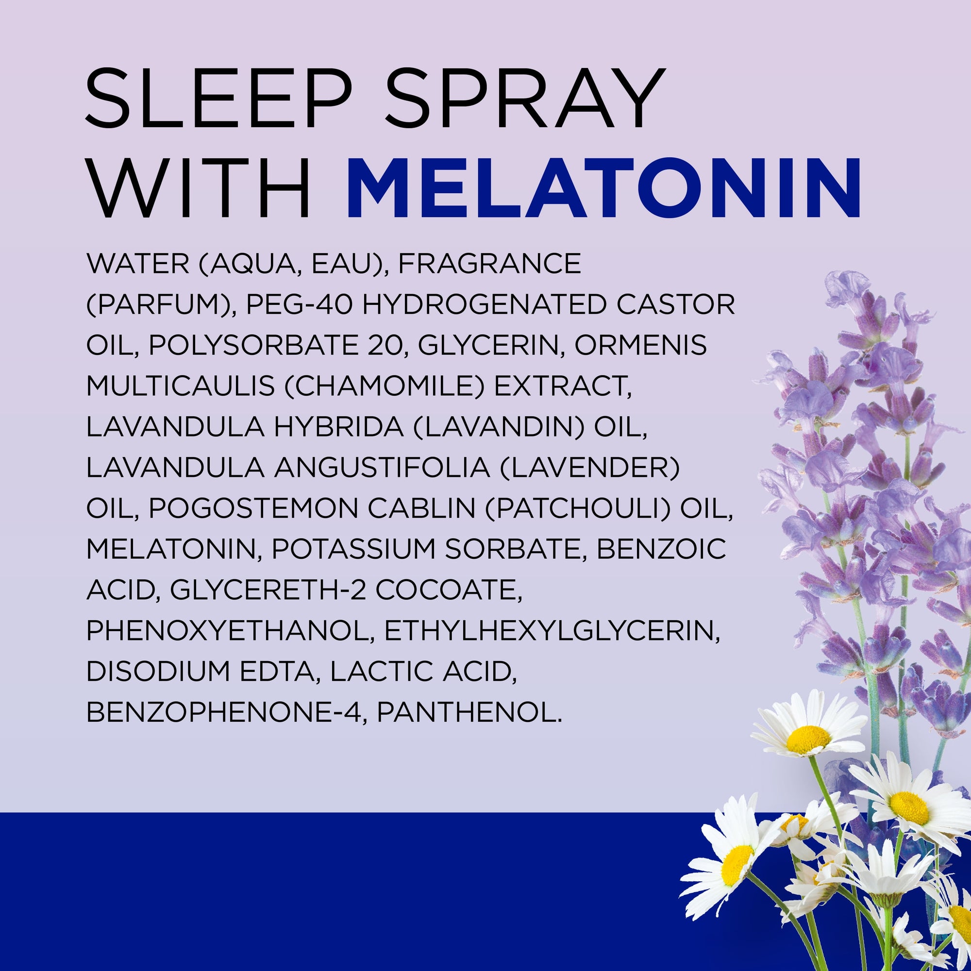 Sleep Spray with Melatonin & Essential Oils, 6 Fl Oz