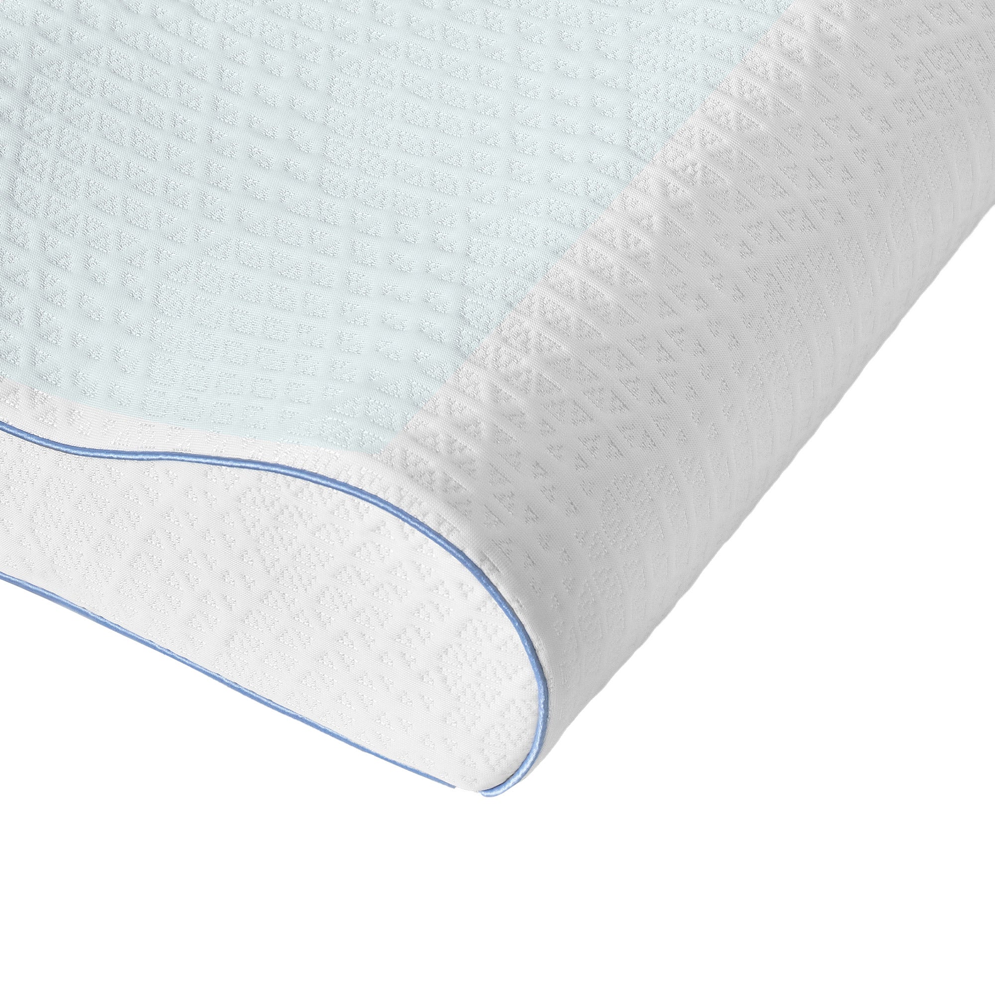 Bodipedic Cooling Gel Overlay Memory Foam Contour Bed Pillow