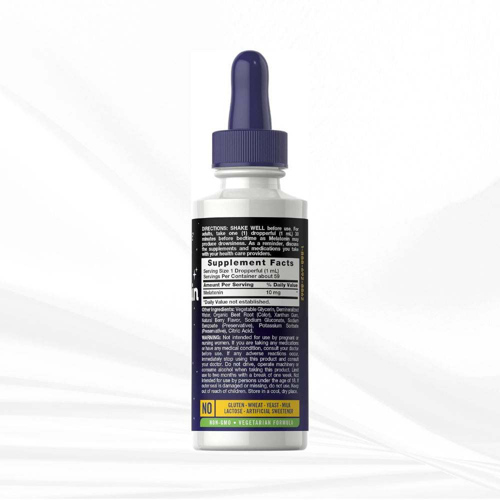Nighttime Sleep Support – High-Potency Liquid Formula