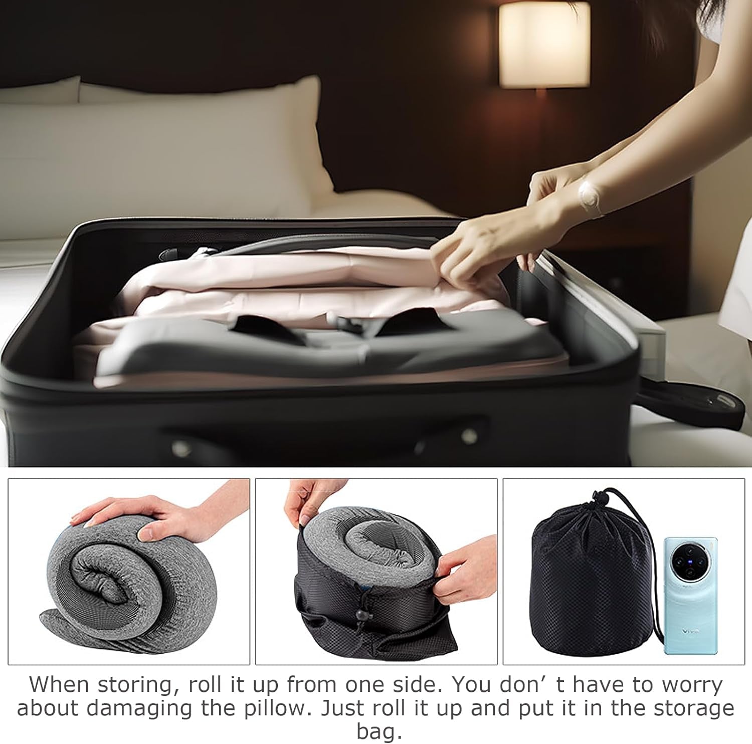 Travel Pillow Neck Pillow Neck Pillow for Traveling 360� Travel N...