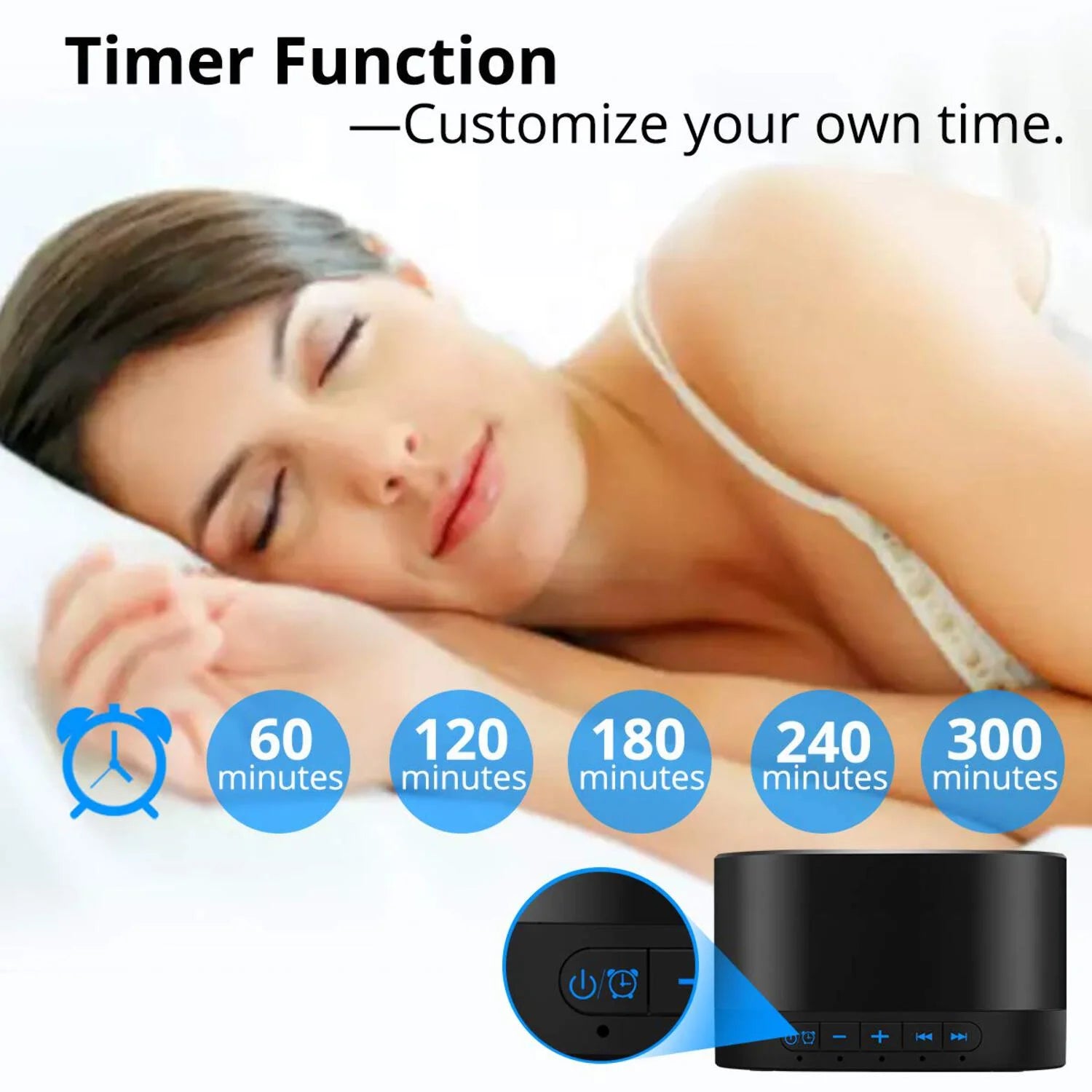 Sound Machines White Noise Machine with 20 Non Looping Natural