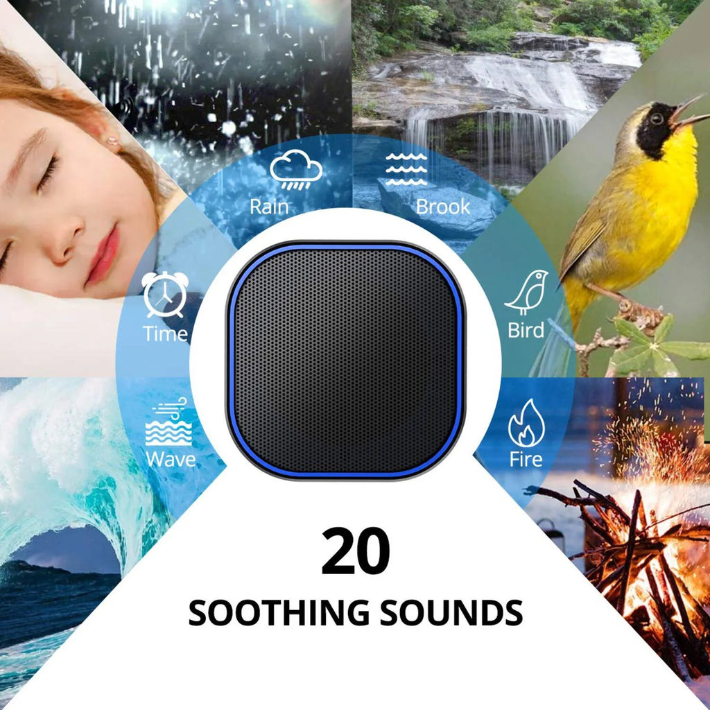 Sound Machines White Noise Machine with 20 Non Looping Natural
