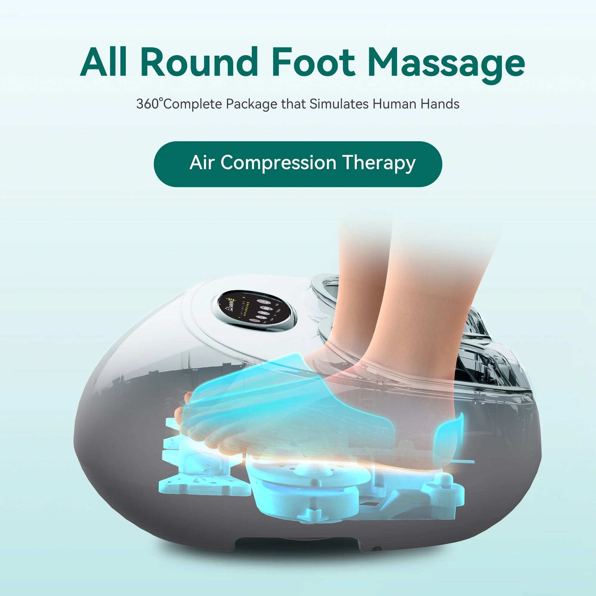Shiatsu Foot Massager with Heat, Foot Massage Machine for Blood Circulation, Gift